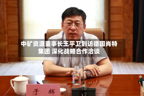 中矿资源董事长王平卫到访德国肖特集团 深化战略合作洽谈