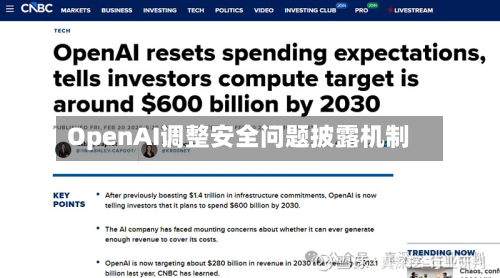 OpenAI调整安全问题披露机制