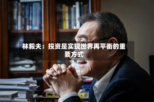 林毅夫：投资是实现世界再平衡的重要方式