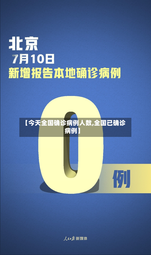 【今天全国确诊病例人数,全国已确诊病例】