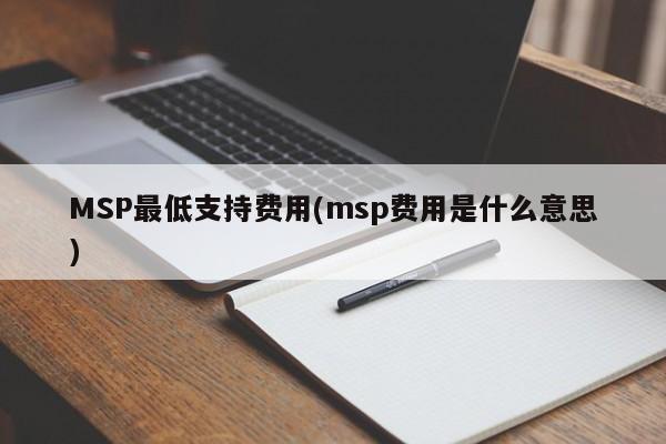 MSP最低支持费用(msp费用是什么意思)
